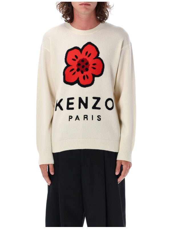KENZO - Boke Flower Wool Knit - Jente