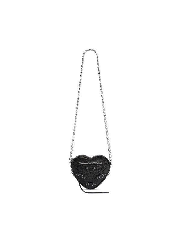 Cagole Heart Mini Chain Cross
  Bag