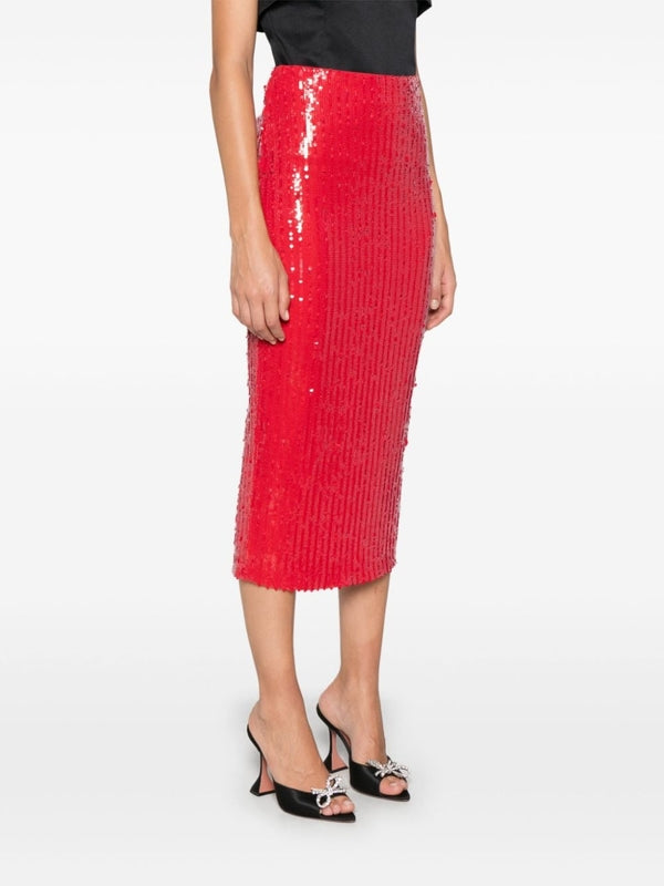 Allover Sequin Midi Skirt