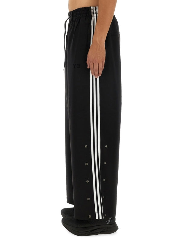 Three-stripe Detail Drawstring Pants