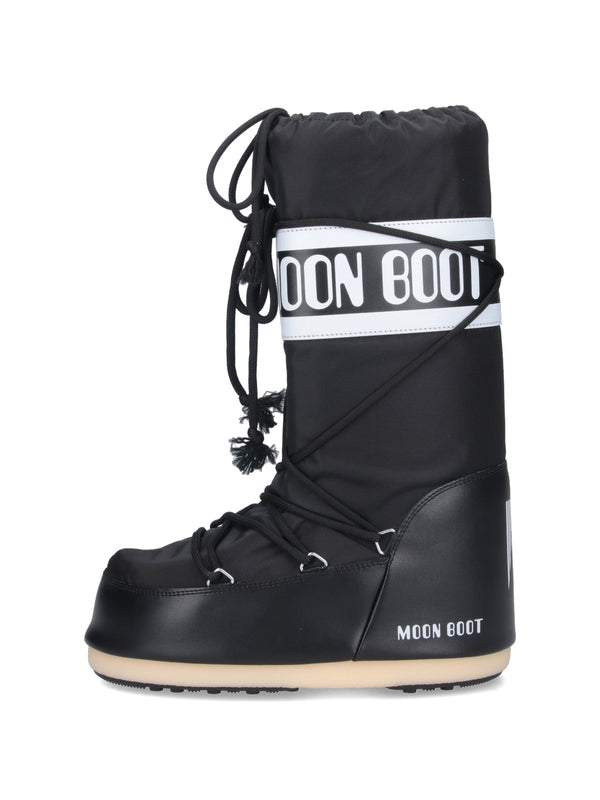 Icon Logo Lace-Up Boots