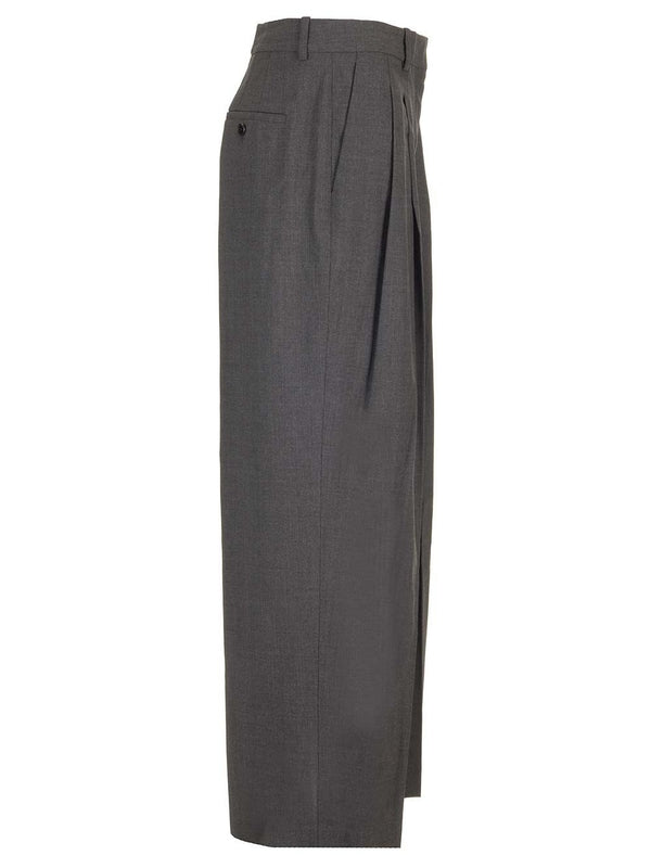 Double Pleated Tailored Pants