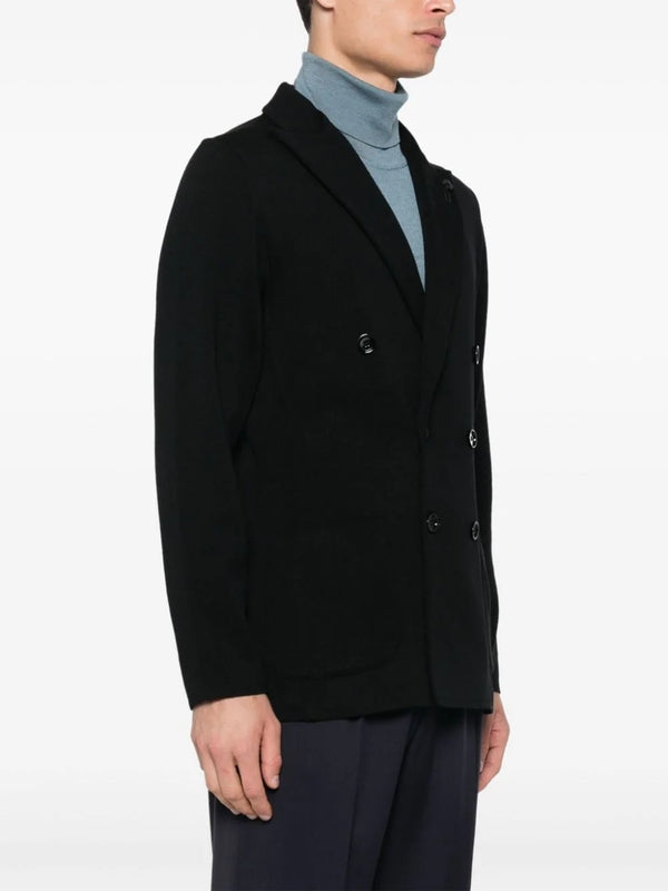 Boutonniere Double Wool Cardigan