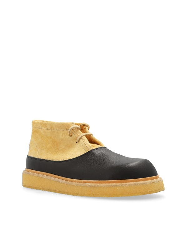 Suede Leather Desert Boots