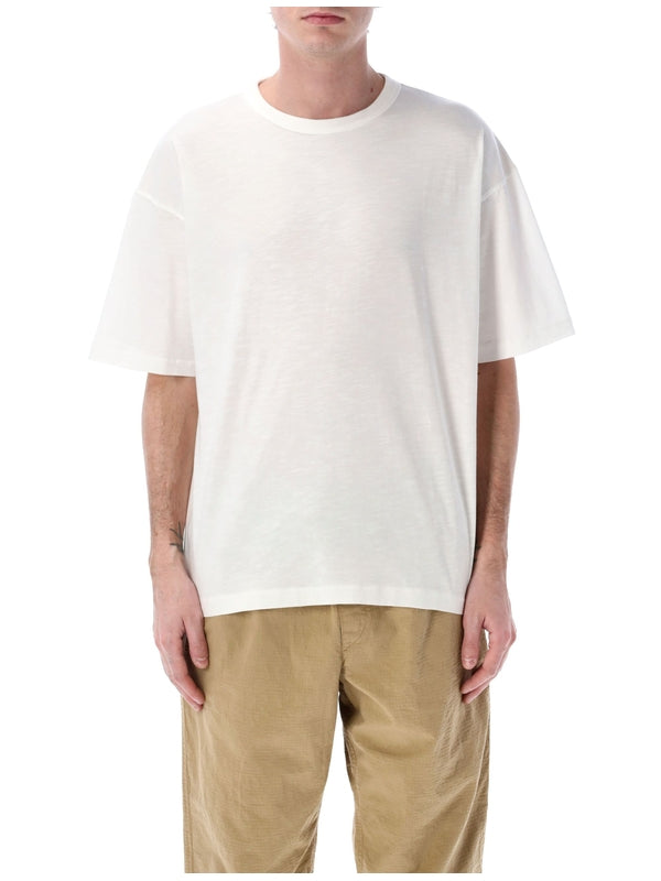 Crewneck Cotton Short Sleeve T-Shirt