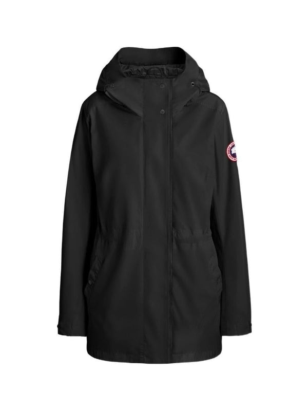 Logo Patch Hood Parka