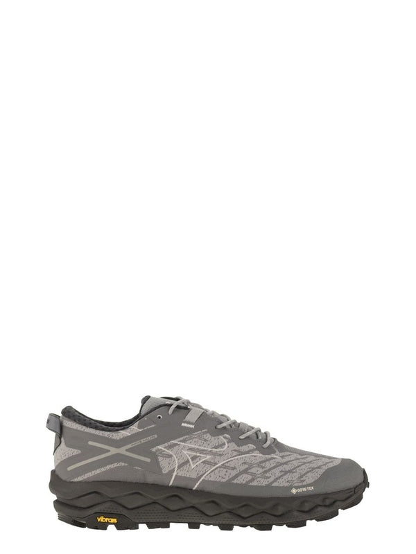 Mizuno Grey Low Top Sneakers