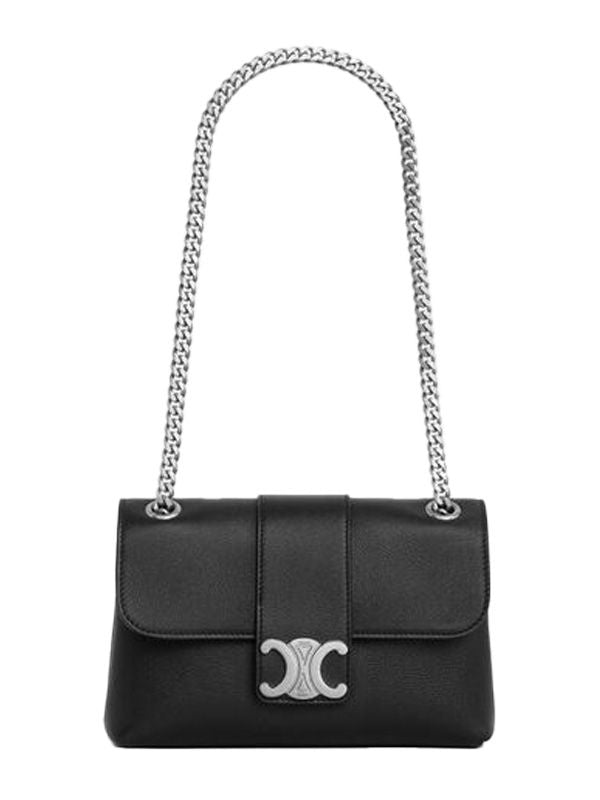 Victoire Leather Shoulder Bag