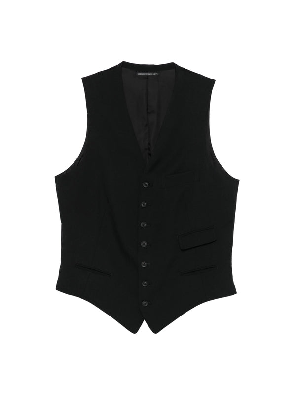 Yohji Yamamoto Black Vests