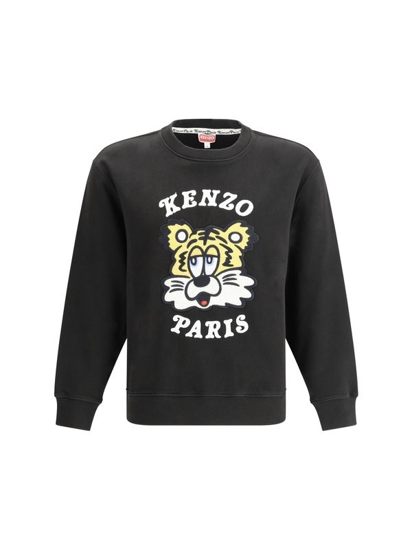 Tiger Printing Cotton Sweatshirt