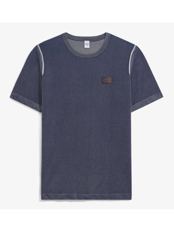Berluti Navy Short Sleeve T-Shirt