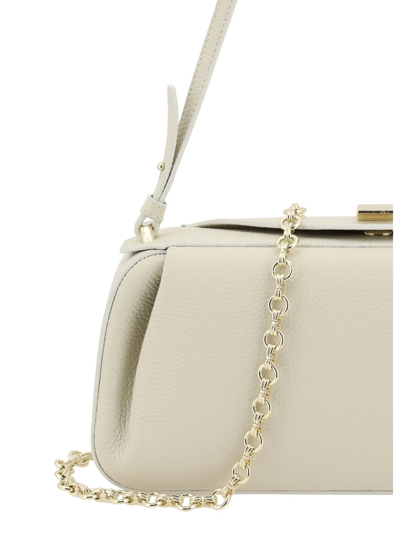 Oyster Leather Crossbody
  Bag