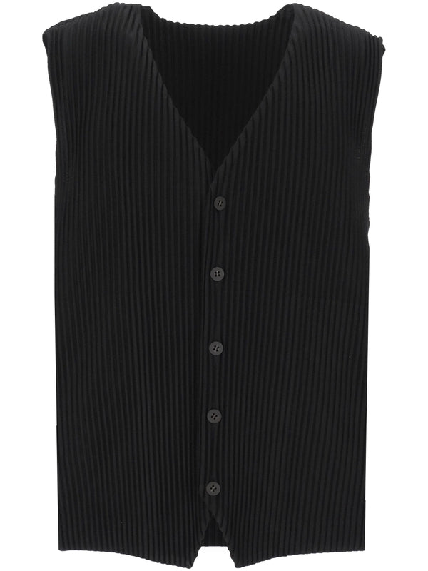 Issey Miyake Black Vests