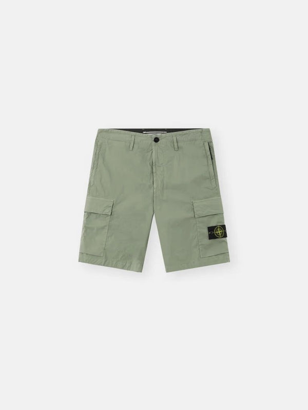 Wappen Patch Cotton Cargo Shorts
