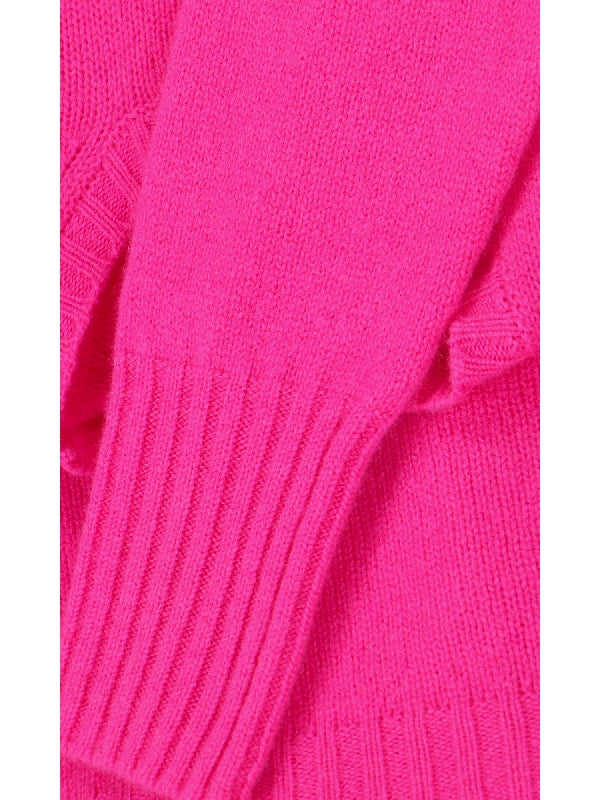 Crew Neck Cashmere Knit