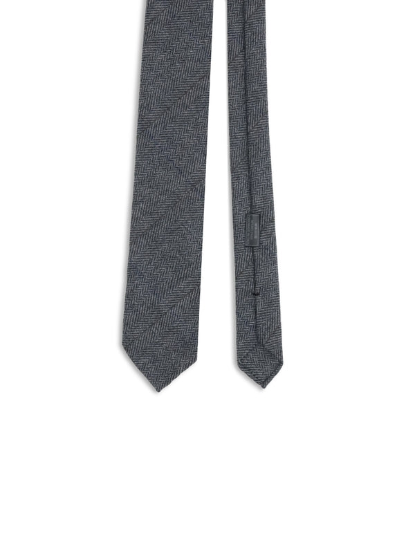 Brioni Grey Neck Ties
