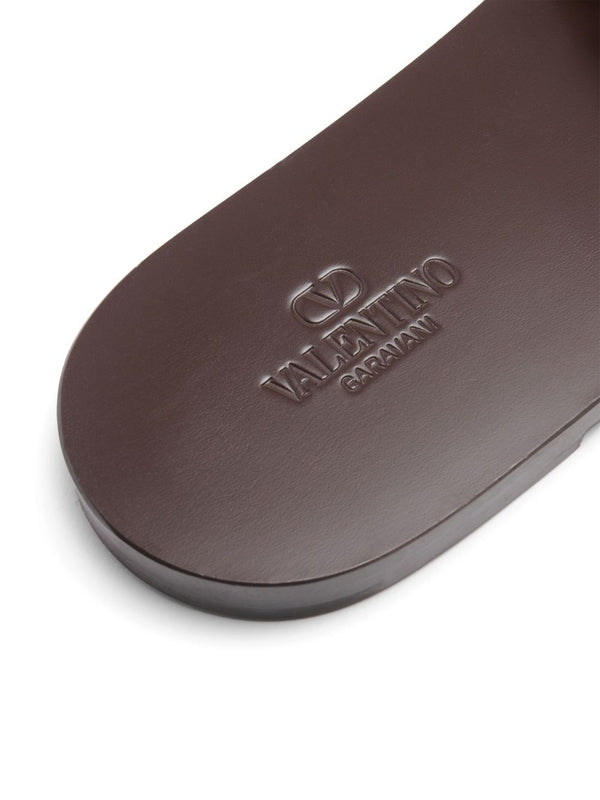 Valentino Beige Slides