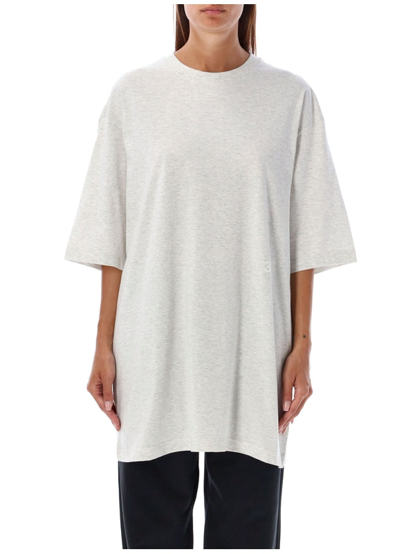 Y-3 - Logo Printing Oversized T-Shirt - Jente