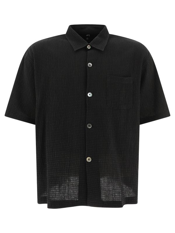 Chest Pocket Crinkle Shirt