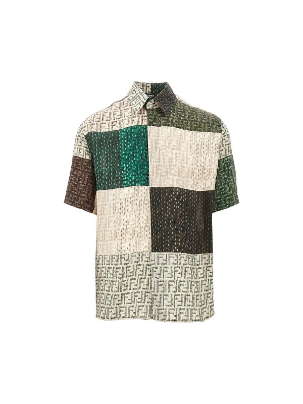 Fendi Multicolor Polo Shirt