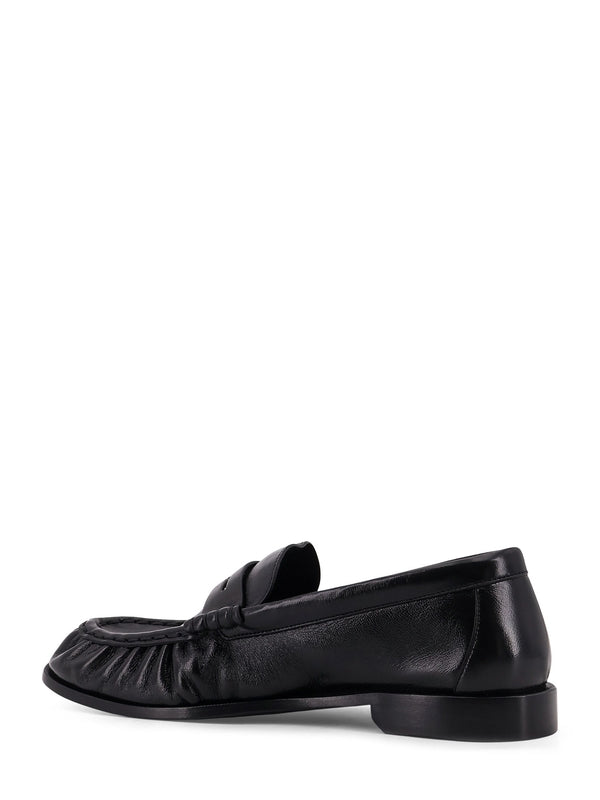 Saint Laurent Black Penny Loafer