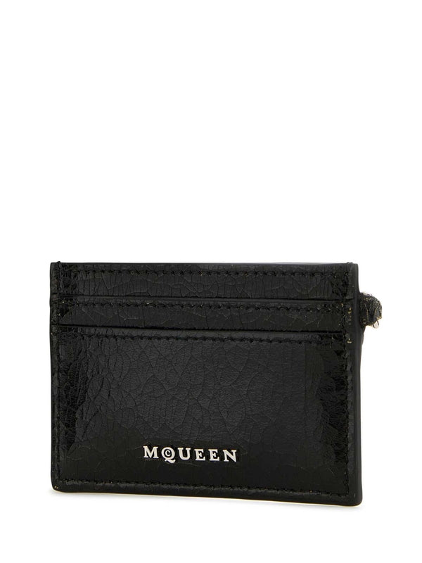 Alexander Mcqueen Black Card Holders
