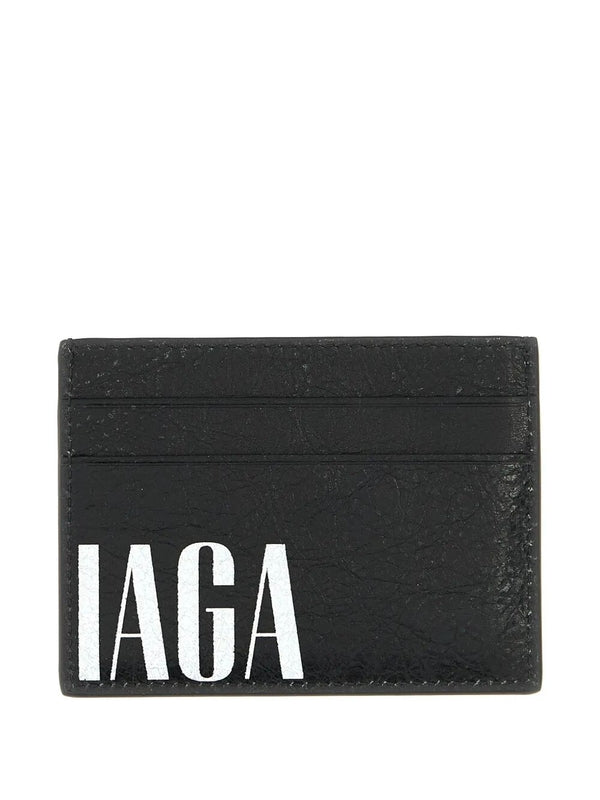 Balenciaga Black Card Holders