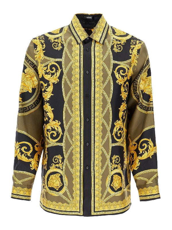 Barocco Silk Shirt - Jente