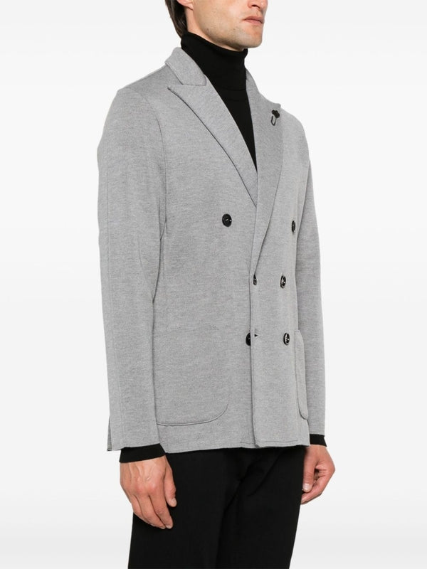 Boutonniere Double Wool Tailored Jacket