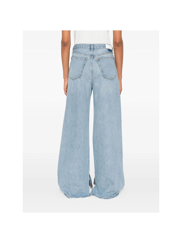 Re/Done Blue Denim Pants