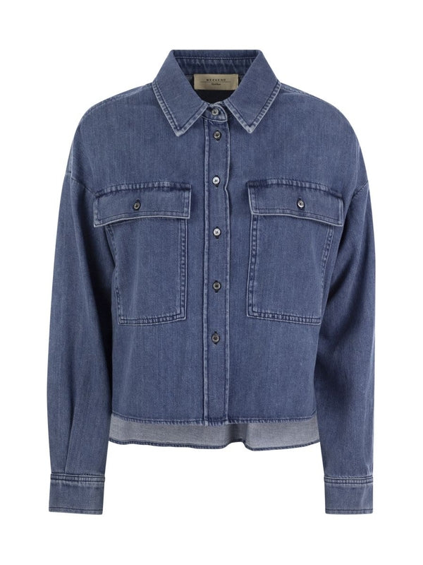 Zemira Chest Pocket Denim Shirt