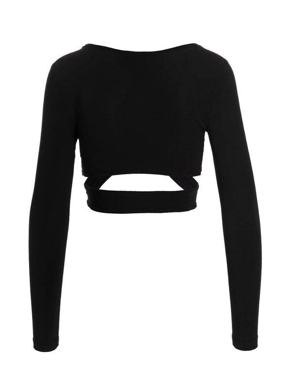 Atlain Black Long Sleeve Top