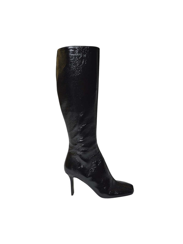 Courrèges Black Middle Boots