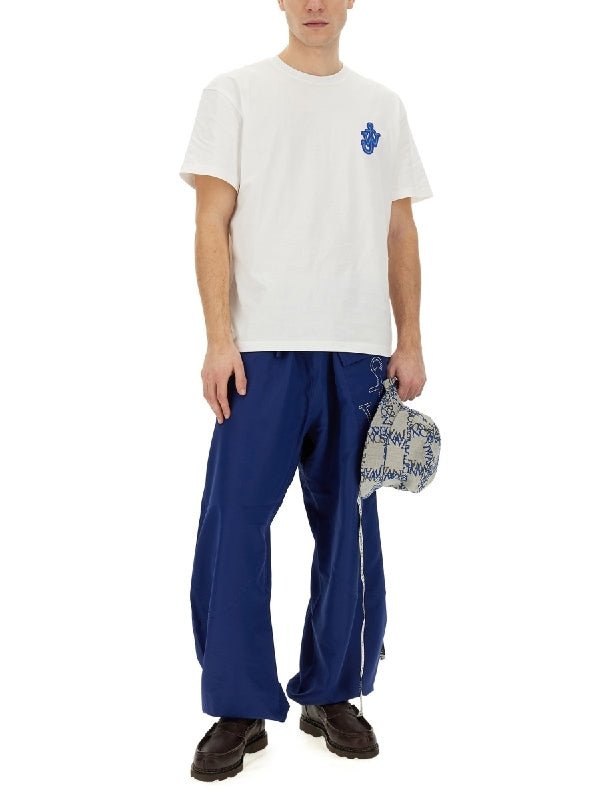 Anchor Logo Asymmetric Pocket Pants