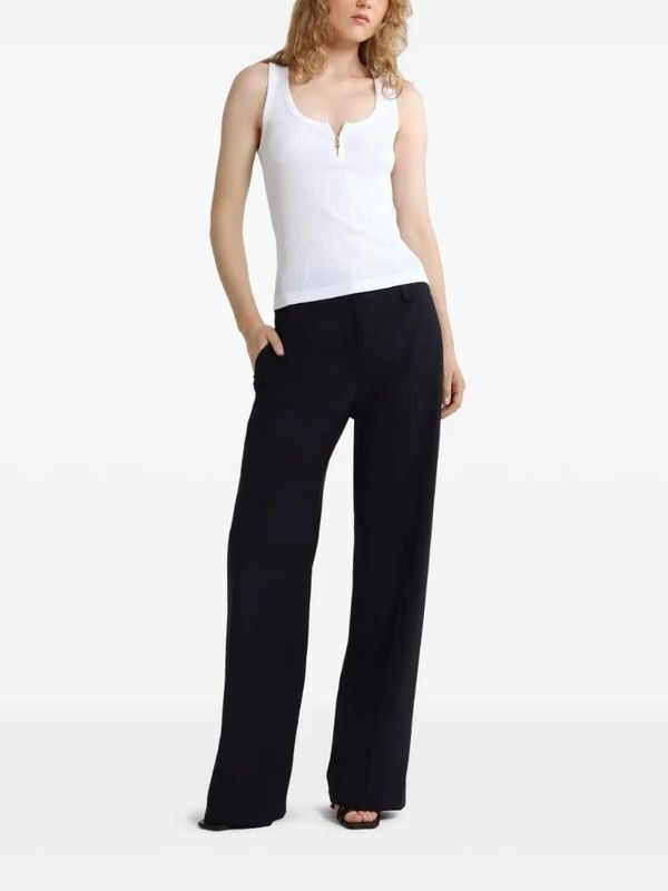 Half Zip
  Sleeveless Top