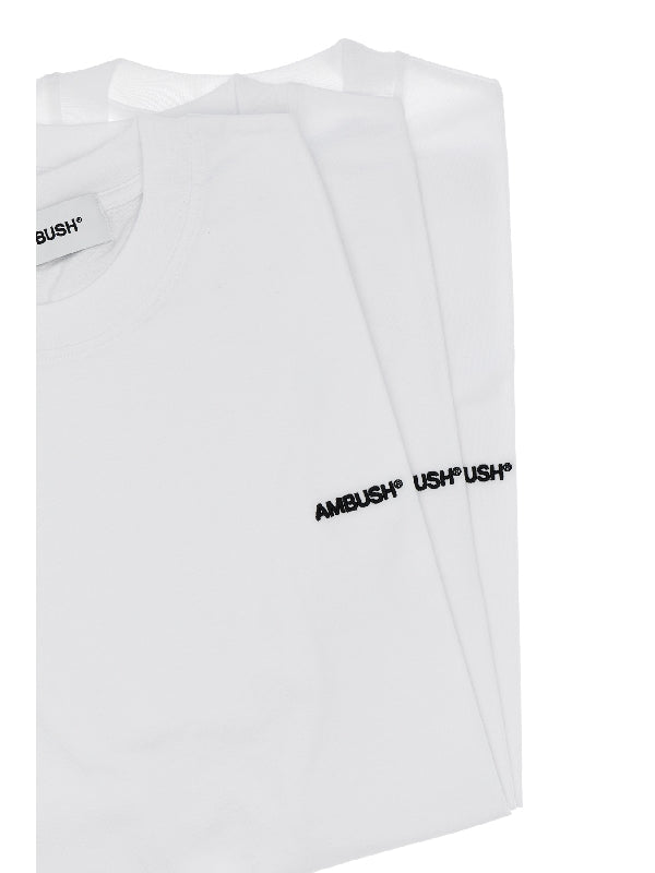 Logo Embroidery T-Shirts 3-Pack