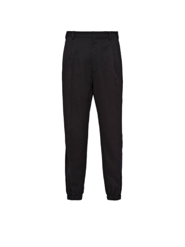 Virgin Wool Jogger Pants