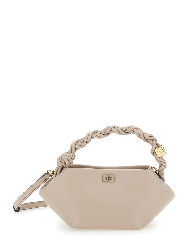 Bou Logo Braided Handle Mini Tote Bag