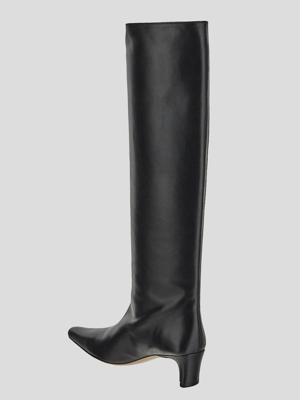 Wally Leather High Boots