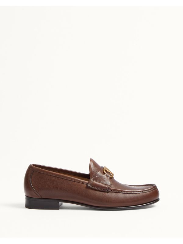 Valentino Garavani Flat shoes Brown Loafers