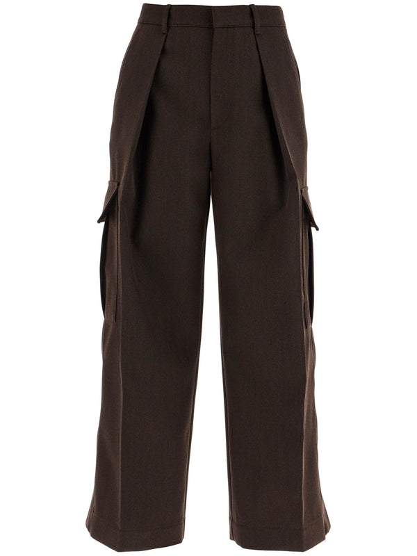 BURBERRY - Wool Cargo Pants - Jente