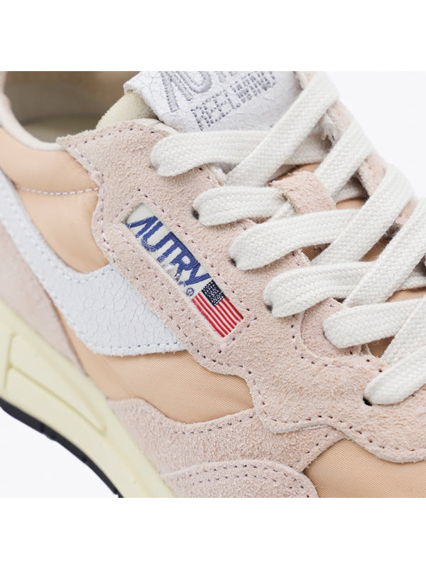 Autry Beige Low Top Sneakers