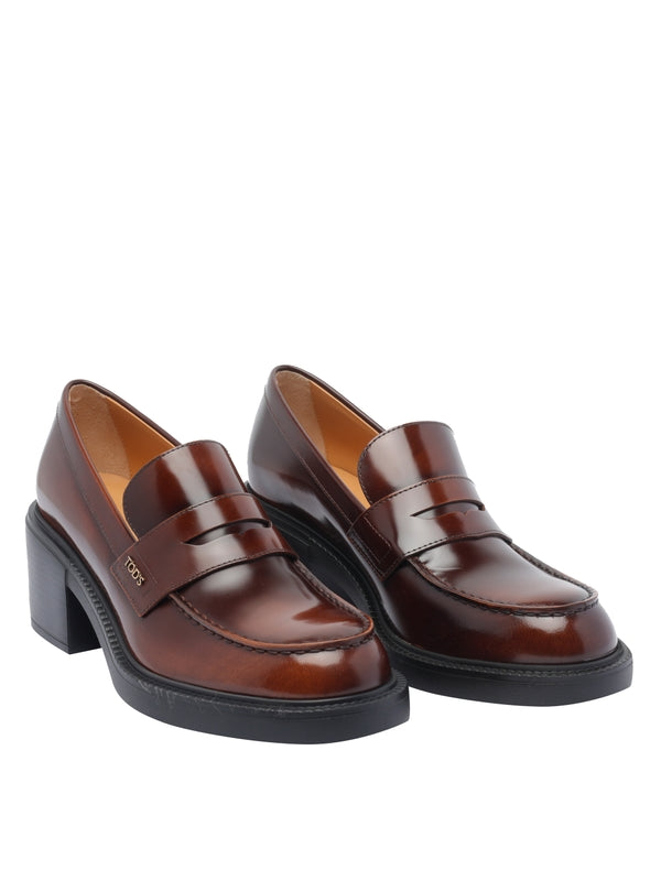 Tod'S Burgundy Pumps Heels