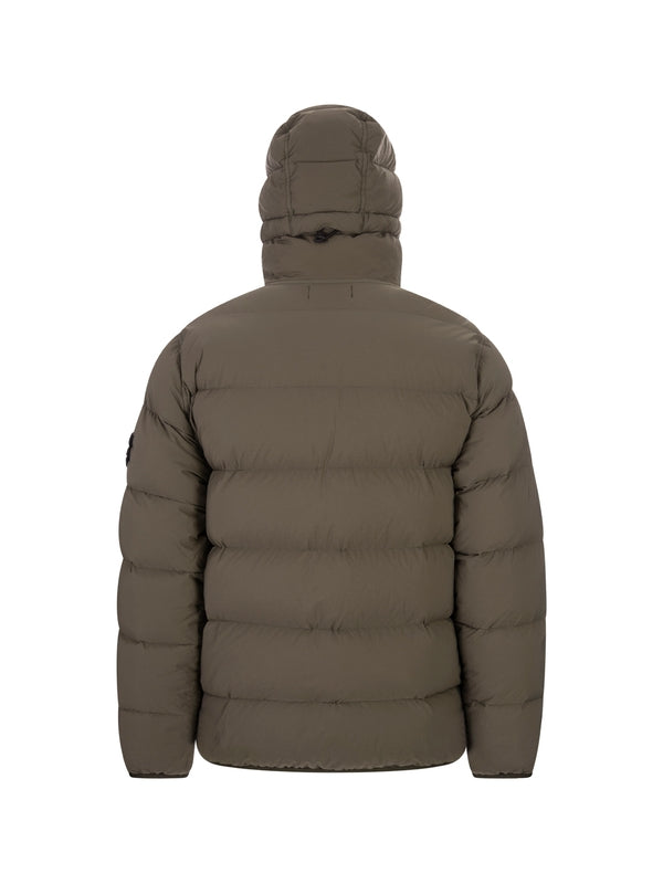 Wappen Patch Quilting Hood Puffer