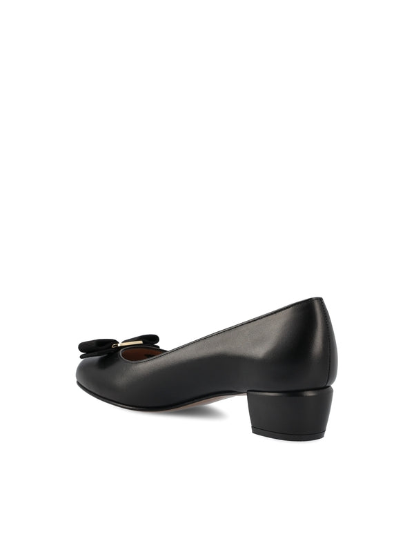 Vara Bow Leather Pumps Heels