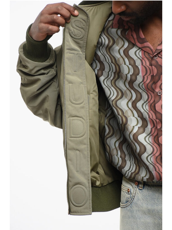 1989 Studio Khaki Bomber Jacket