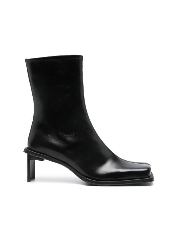 Brenda Leather Ankle Boots