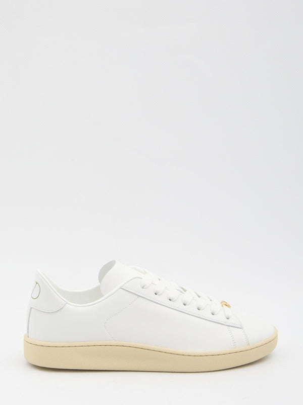 Valentino White Low Top Sneakers