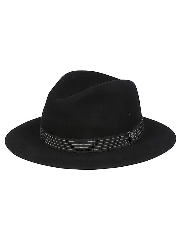 Bow Band Wool
  Cashmere Fedora Hat