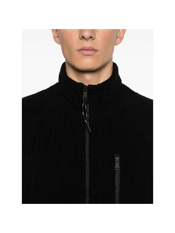 All-Over Ff High Neck Jacket